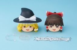 画像ギャラリー No.003のサムネイル画像 / 「ねんどろいどもあ ゆっくりしていってね!!!」，6月に発売決定。ゆっくり霊夢，ゆっくり魔理沙が2体セットでフィギュア化