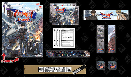 画像ギャラリー No.013のサムネイル画像 / 1996年リリースのシューティングゲームをリメイクしたAC向け「アクウギャレット EXA LABEL」,4月15日に先行稼働を開始