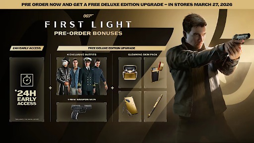 画像ギャラリー No.002のサムネイル画像 / 「007 First Light」，PC版スペックを公開。ストレージ容量80GB以上，推奨GPUスペックはRTX 3060Ti以上，最低はGTX 1660以上