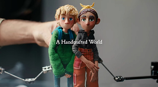 画像ギャラリー No.002のサムネイル画像 / 2人協力アドベンチャー「Out of Words」最新トレイラーを公開。手作り世界“Vokabulantis”を旅する2人の物語