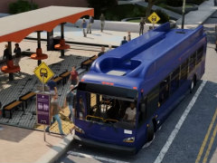 バス運転シム「BUS BOUND」が発表に。交通インフラとしての役割を果たし,活気に満ちた街を目指そう