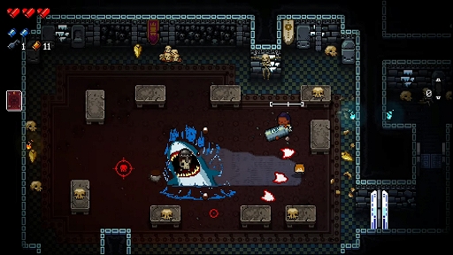 画像ギャラリー No.002のサムネイル画像 / 「Enter The Gungeon」「Exit the Gungeon」のiOS/Android版がリリース。新要素としてオンライン協力プレイやゲストキャラを追加