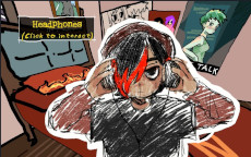 画像ギャラリー No.002のサムネイル画像 / 「ゴス」「エモ」に影響された少年の半生を描く。ビジュアルノベル&リズムアクション「I Write Games Not Tragedies 叫べ青春」,正式リリース