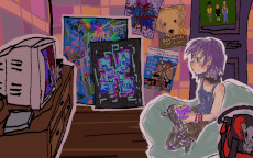 画像ギャラリー No.005のサムネイル画像 / 「ゴス」「エモ」に影響された少年の半生を描く。ビジュアルノベル&リズムアクション「I Write Games Not Tragedies 叫べ青春」,正式リリース