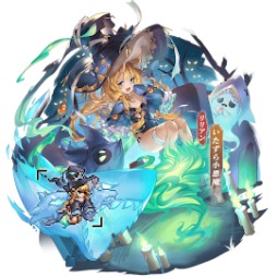 画像ギャラリー No.012のサムネイル画像 / 「名もなき者の詩 昔懐かしきドット絵RPG」，ハロウィンイベント「スプーキーナイト」を開催中。新規SSR英霊「裁きの御手・ノルン」が登場