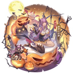 画像ギャラリー No.015のサムネイル画像 / 「名もなき者の詩 昔懐かしきドット絵RPG」，ハロウィンイベント「スプーキーナイト」を開催中。新規SSR英霊「裁きの御手・ノルン」が登場