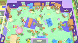 画像ギャラリー No.004のサムネイル画像 / お掃除ロボットを操る対戦アクション「Roombattle」は,ミニゲームも一気に増えて遊び応えも向上