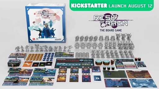 画像ギャラリー No.002のサムネイル画像 / 「Risk of Rain: The Board Game」のクラウドファンディングがKickstarterで実施中。目標額の837%におよぶ約6000万円の支援を獲得