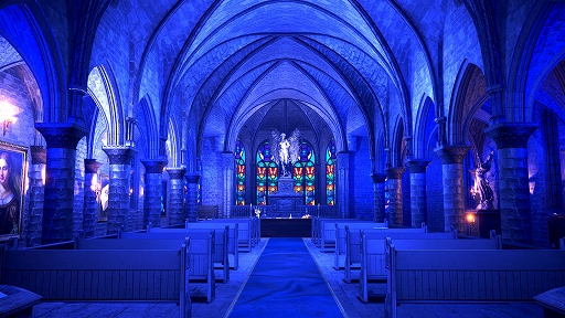 画像ギャラリー No.002のサムネイル画像 / 8番ライク異変探しゲーム「古城サンピネルの66の懺悔」,9月4日にSteamで配信開始。異変があれば銃を撃ち,異変がなければベルを鳴らす