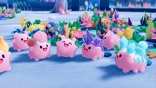 画像ギャラリー No.002のサムネイル画像 / ナマコ,世界を救う。最大4人で遊べる協力型RTS「NAMAKORIUM(ナマコリウム)」,早期アクセスを2026年1月に開始予定