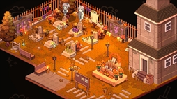 画像ギャラリー No.008のサムネイル画像 / 依頼をこなして,手に入れた家具で自分だけの空間を作ろう。お片付け&インテリアゲーム「夢物語の街」,Steamで配信開始