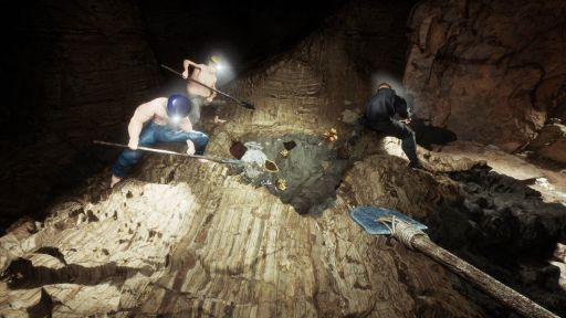 画像ギャラリー No.002のサムネイル画像 / 最大8人で広大な地下世界を掘り進める掘削ゲーム「Keep Digging」,Steamで配信開始。周回プレイにも対応し,無限に掘り進められる