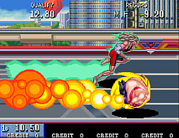 画像ギャラリー No.002のサムネイル画像 / 現実離れしたユニークな全12種類の競技に挑む。超人スポーツゲーム第2弾「マッハブレイカーズ」がアーケードアーカイブスに登場。9月4日配信開始