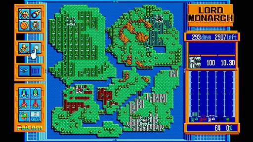 画像ギャラリー No.004のサムネイル画像 / ドラゴンスレイヤーシリーズ第7弾「ロードモナーク」,EGGコンソールで本日配信。テンポ良く,スピード感あふれる陣取り合戦を楽しめる