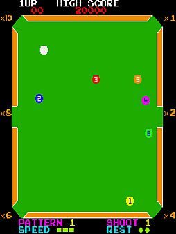 画像ギャラリー No.004のサムネイル画像 / 「アーケードアーカイブス ビデオハスラー」,9月11日配信。1981年にKONAMIから発売されたスポーツゲーム