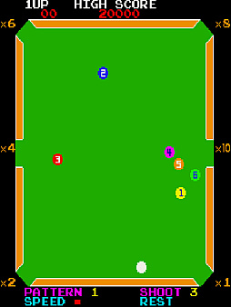 画像ギャラリー No.005のサムネイル画像 / 「アーケードアーカイブス ビデオハスラー」,9月11日配信。1981年にKONAMIから発売されたスポーツゲーム