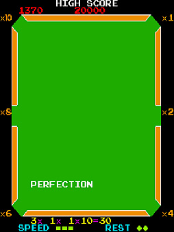 画像ギャラリー No.006のサムネイル画像 / 「アーケードアーカイブス ビデオハスラー」,9月11日配信。1981年にKONAMIから発売されたスポーツゲーム