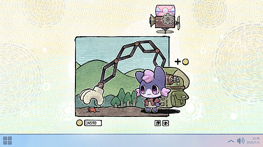 画像ギャラリー No.011のサムネイル画像 / デスクトップでふわふわの生き物を育てる放置系シム「すみっこのエッゴ」,プレイテスト版を配信中