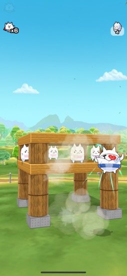 画像ギャラリー No.007のサムネイル画像 / 「にゃんこ大戦争」のスピンオフ作「それいけ!スーパーにゃん」は,“スーパーにゃん”が惑星侵略に大活躍する3Dパズルアクションだ(今日から始めろApple Arcade #48)