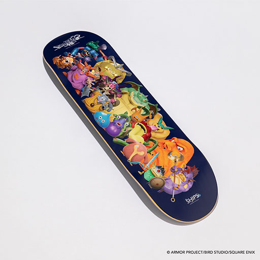 画像ギャラリー No.004のサムネイル画像 / セレクトショップSHIPSと「ドラゴンクエストVII Reimagined」がコラボ。TシャツやG-SHOCK，スケートデッキなどをラインナップ
