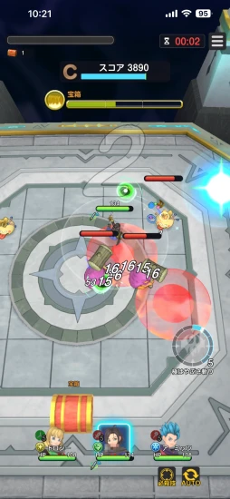 画像ギャラリー No.013のサムネイル画像 / 「ドラゴンクエストスマッシュグロウ」CBTインプレッション。スマホならではの味付けがなされたヴァンサバ系ローグライト