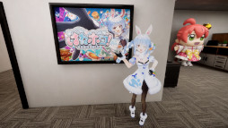画像ギャラリー No.003のサムネイル画像 / holo Indieのタイトル同士が連携する初の試み。「Holo ADV: SakuraSingularity.exe」と「はねホロ！」がゲーム内コラボを実施