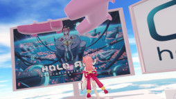 画像ギャラリー No.004のサムネイル画像 / holo Indieのタイトル同士が連携する初の試み。「Holo ADV: SakuraSingularity.exe」と「はねホロ！」がゲーム内コラボを実施