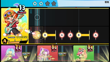 画像ギャラリー No.007のサムネイル画像 / 最大4人でバンド演奏を楽しめる音楽ゲーム「激奏!BAND STAR」,Nintendo Switch向けに今冬発売決定