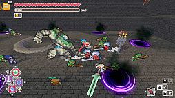 画像ギャラリー No.003のサムネイル画像 / Switch版「鍛冶屋とダンジョン: 求ム!魔王を倒す武器」,10月2日配信。最強の武器を作るため,鍜治屋がダンジョン探索に挑むハクスラRPG