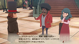 画像ギャラリー No.004のサムネイル画像 / 「レイトン教授と蒸気の新世界」,レイトン教授とルークの掛け合いを楽しめる最新PVが公開に。発売時期は2026年内を予定