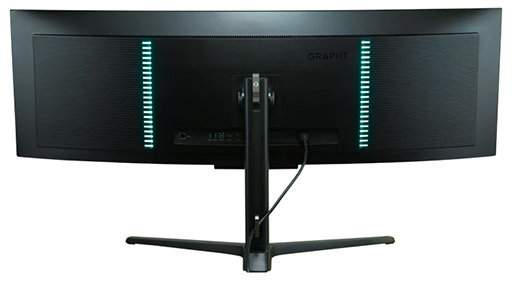 画像ギャラリー No.004のサムネイル画像 / 横幅1.2mの5Kウルトラワイド量子ドット有機ELディスプレイがGRAPHTから発売に