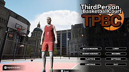 Third Person Basketball Court