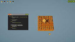 画像ギャラリー No.007のサムネイル画像 / ドローンをプログラミングして各種タスクを自動化する農業パズルゲーム「農家はReplace() されました」,正式版をSteamでリリース