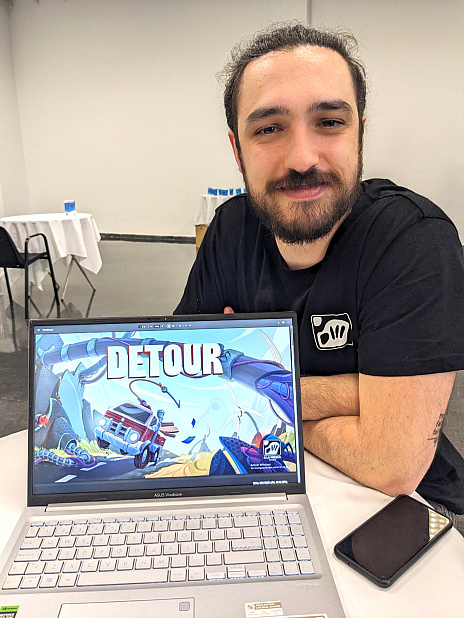 画像ギャラリー No.009のサムネイル画像 / ドライビングADVは1つのジャンルになるか!? 発表されたばかりの新作「DETOUR」について,A LA FRESCA STUDIOの開発者に話を聞いた