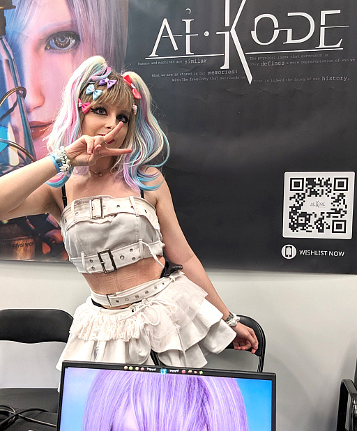 画像ギャラリー No.003のサムネイル画像 / 個人で開発中の“ニーア”風アクションRPG「AIKODE」のプレイアブルデモがBCN Game Festにて公開