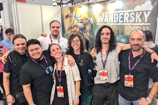 画像ギャラリー No.008のサムネイル画像 / 小国・アンドラ生まれの和風ファンタジー? TinyPotionTreeの新作アクションADV「Wandersky」をBCN Game Fest 2025でプレイしてきた