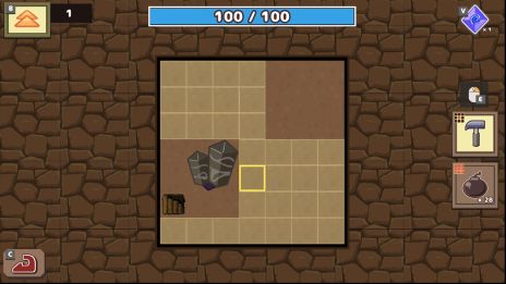 画像ギャラリー No.002のサムネイル画像 / 鉱石を傷つけないように慎重に掘り進める。採掘シミュレーション「鉱石マニア」,Steamストアページを公開