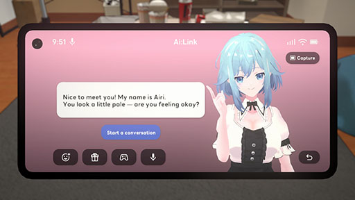 画像ギャラリー No.005のサムネイル画像 / 新作ADV「ERROR:Ai.lien」，コンセプトムービーが公開に。AI彼女と過ごす穏やかな日常と，次第に精神的な違和感が増幅していく過程を描写
