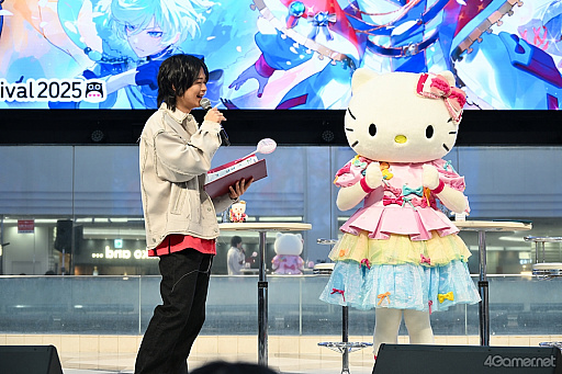 画像ギャラリー No.027のサムネイル画像 / “3大発表”と主(ロード)“ハローキティ”の登場に大興奮! 「フラガリアメモリーズ」AGF2025 噴水広場ステージレポート