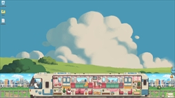 ネコの車掌さん