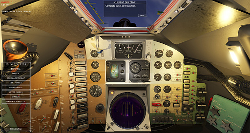 画像ギャラリー No.005のサムネイル画像 / 膨大な数のスイッチや計器におののく。「Reentry - A Space Flight Simulator」で，アポロ宇宙船の操縦（のごく一部）を体験してみた
