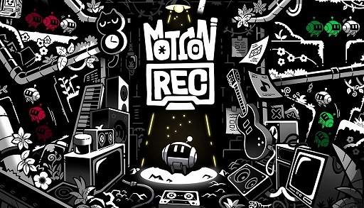 画像ギャラリー No.001のサムネイル画像 / 記録と再生で進むレコードパズルアクション「MotionRec」，PS5/Switch版を本日発売。機械に支配された世界を舞台に，小さなロボットの冒険を描く