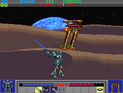 画像ギャラリー No.003のサムネイル画像 / アケアカ版「ギャラクティックウォーリアーズ」,11月13日配信。3種類の愛機を操作して,銀河系ロボット格闘技で優勝を目指せ