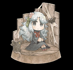 画像ギャラリー No.002のサムネイル画像 / トラウマに満ちた絵本の世界を喰らって,怪物になった少女たちを救うADV「シニガミ姫と異書館ノ怪物」,2026年4月30日に発売