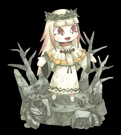 画像ギャラリー No.024のサムネイル画像 / トラウマによって化け物になった少女たちを救うADV「シニガミ姫と異書館ノ怪物」，新キャラクター＆ステージを公開