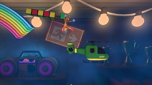 画像ギャラリー No.003のサムネイル画像 / 胴体がくっついたおもちゃとなってゴールを目指す,2人協力クライミングゲーム「連帯責任」,Steamで本日リリース