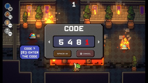 画像ギャラリー No.003のサムネイル画像 / 10ターン以内にループを抜けろ! 画面を10回移動するまでにクリアを目指すパズルADV「Chronoquartz」,日本語を含む対応言語を実装