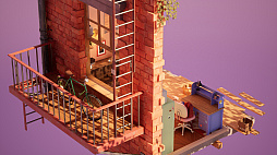 画像ギャラリー No.016のサムネイル画像 / アパートを掃除&リフォームし,心と部屋に輝きを取り戻す癒しのゲーム「Hozy」,プレイテストを実施中