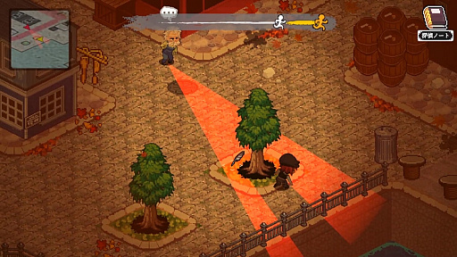 画像ギャラリー No.003のサムネイル画像 / 道具を使って現場を隅々まで探り,真相を導き出す。見下ろし型の推理ADV「コネクテッド・クルー」,デモ版をSteamで配信開始