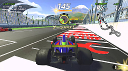 画像ギャラリー No.008のサムネイル画像 / どこでも誰とでも白熱レースに挑戦。「4PGP FOUR-PLAYER GRAND PRIX」,2026年2月5日発売。Switch2版はおすそわけ通信に対応